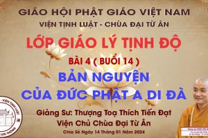 BÀI 4 – BẢN NGUYỆN CỦA ĐỨC PHẬT A DI ĐÀ – BUỔI 14